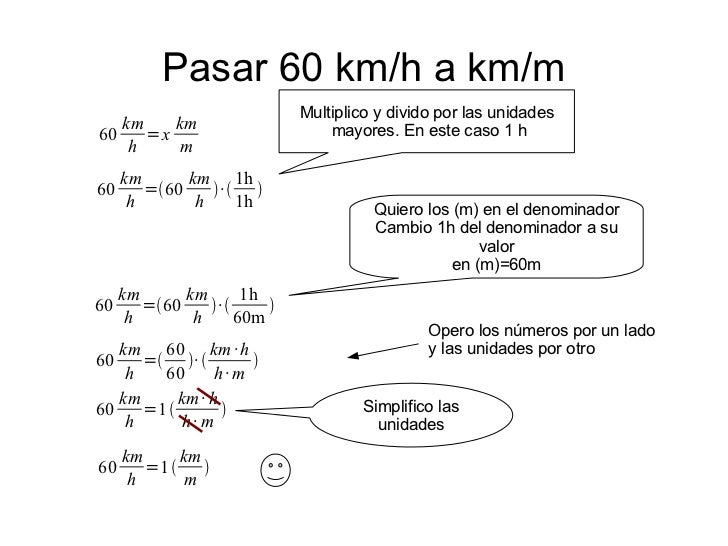 Pasar De Nudos A Km H