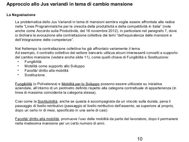 Richiesta di lavoro lettera