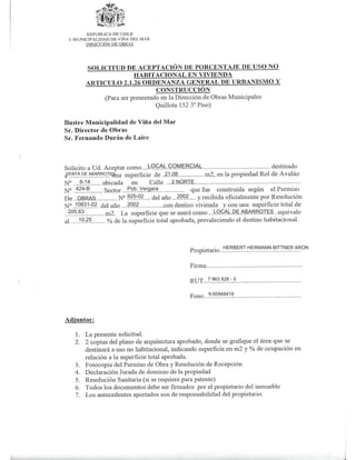 LOCAL COMERCIAL
VENTA DE ABARROTES 21.08
6-14 2 NORTE
424-B
OBRAS 925-02 2002
10831-02 2002
205.63 LOCAL DE ABARROTES
10.25
HERBERT HERMANN BITTNER ARON
7 963 828 - 5
9-95948418
 