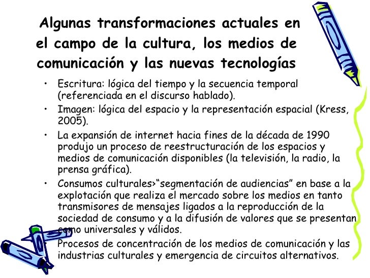 Cambios TecnolóGicos, Sociales Y Culturales