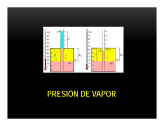 PRESIÓN DE VAPOR
 