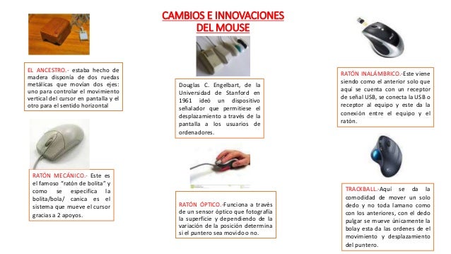 Cambios e innovaciones del mouse