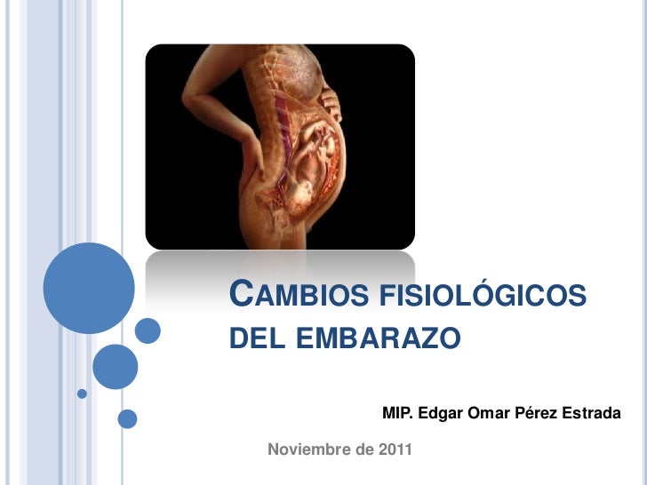 Cambios Fisiológicos Del Embarazo