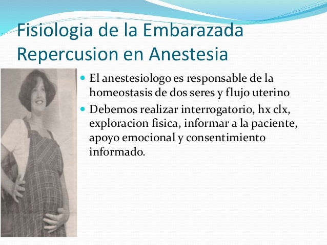 Cambios Fisiologicos De La Embarazada
