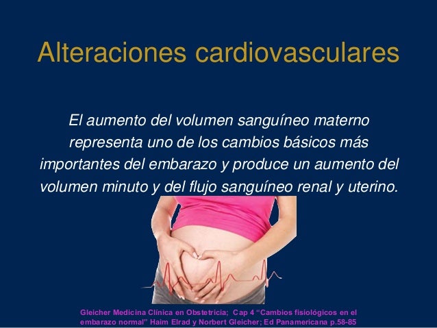 Cambios Fisiológicos Durante El Embarazo