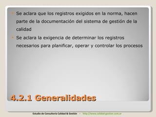 Cambios ISO 9001 2008