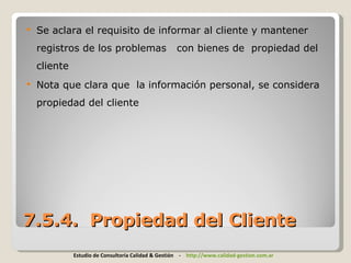 Cambios ISO 9001 2008