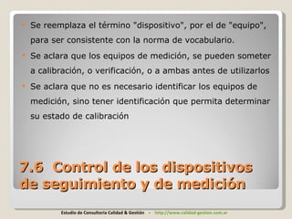 Cambios ISO 9001 2008