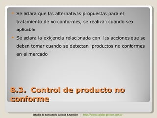 Cambios ISO 9001 2008