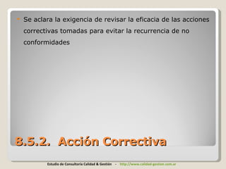 Cambios ISO 9001 2008