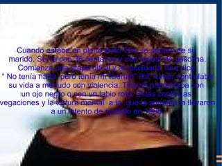 Cuando estaba en pleno éxito Tina se separó de su  marido. Se va con 36 centavos y una tarjeta de gasolina. Comienza una etapa difícil y al recoldarla Tina dice: “  No tenía nada, pero tenía mi libertad” Ike Turner controlaba su vida a menudo con violencia. Tina se presentaba con  un ojo negro o con un labio roto. Estas continuas  vegaciones y la tortura mental  a la  que la sometía la llevaron a un intento de suicidio en 1968. 