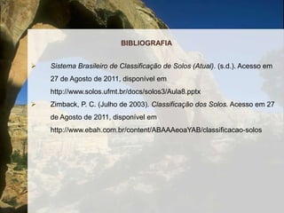 Cambissolo Húmico AluminoférricoSolo rico em Alumínio;   Alto teor de Óxido de Ferro (Fe2O3).Sendo subdividido em:CAMBISSOLOS HÚMICOS ALUMINOFÉRRICOS LÉPTICOS Solos com contato lítico entre 50 cm e 100 cm da superfície do solo.CAMBISSOLOS HÚMICOS ALUMINOFÉRRICOS LATOSSÓLICOSSolos que apresentam o horizonte B incipiente com características morfológicas similares a do B latossólico, porém com espessura ou uma ou mais características físicas, químicas ou mineralógicas que não atendem aos requisitos para B latossólico, dentro de 150 cm da superfície do solo.CAMBISSOLOS HÚMICOS ALUMINOFÉRRICOS ESPÓDICOS Solos com acúmulo iluvial de carbono orgânico e alumínio com ousem ferro, que não é suficiente para caracterizar um horizonte B espódico, ou presença de horizonte B espódico em posição não diagnóstica para Espodossolos, dentro de 150 cm da superfície do solo.CAMBISSOLOS HÚMICOS ALUMINOFÉRRICOSTÍPICOS Outros solos que não se enquadram nas classes anteriores. 