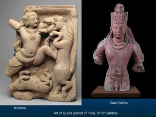 God Vishnu
Krishna
Art of Gupta period of India, 5th-6th century

 