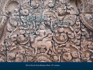 Shiva-Parvati from Bantaey Shrei, 10th century

 