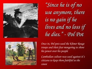 Cambodian killing fields | PPT