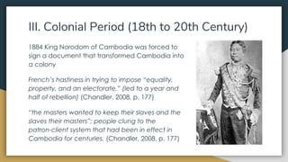 Combodian First Ruler Cambodia political history | PDF
