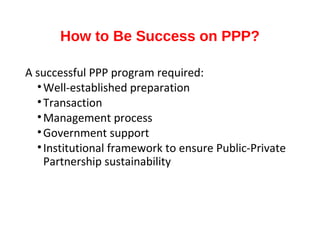 Public Private Partnership in Agriculture | PPT