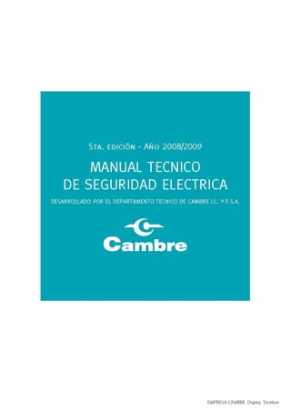 Manual de Seguridad Eléctrica Cambre 1al5