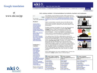 Google translation of the Global Catalogue   at www.nki.no/pp 