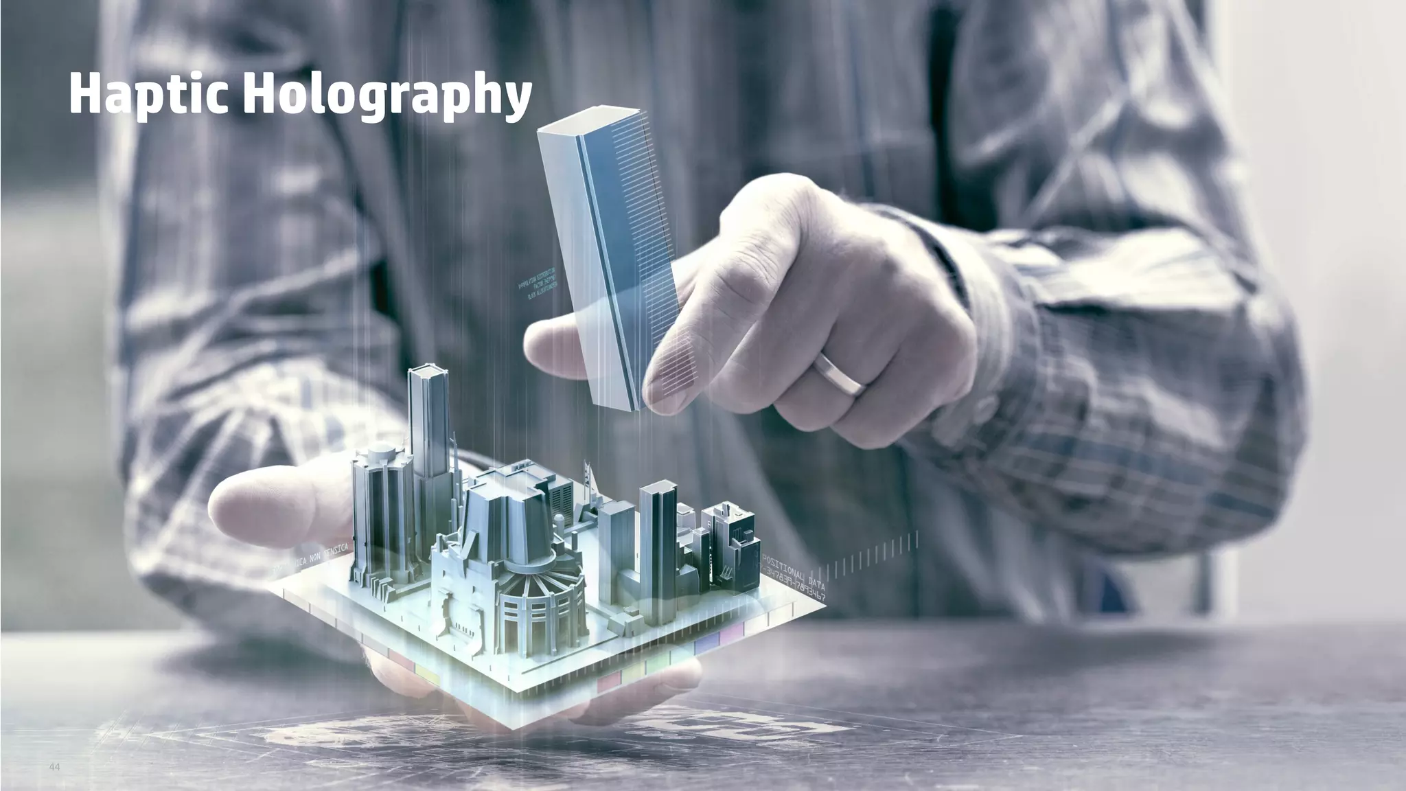 44
Haptic Holography
 