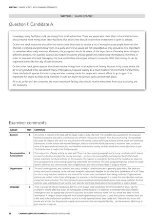 Cambridge Script Example Cambridge english-advanced-handbook-2015 | PDF