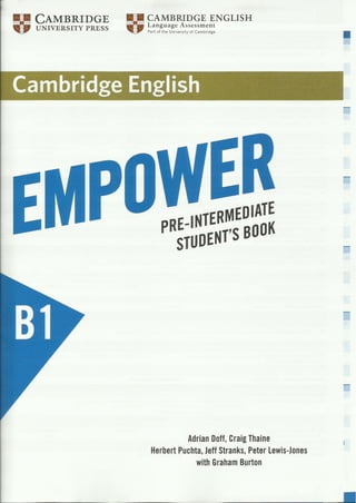 Cambridge english-empower-pre-intermediate-b1-student-s-book-pdf