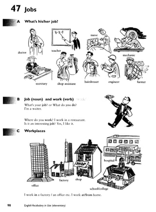 Cambridge   english vocabulary in use - elementary