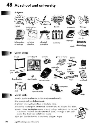 Cambridge   english vocabulary in use - elementary