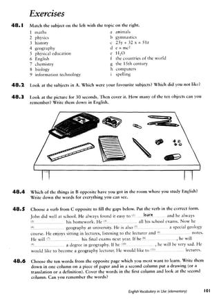 Cambridge   english vocabulary in use - elementary