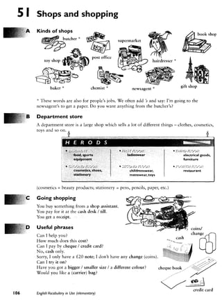 Cambridge   english vocabulary in use - elementary