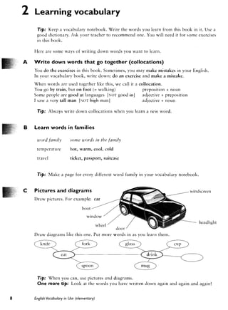 Cambridge   english vocabulary in use - elementary