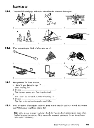 Cambridge   english vocabulary in use - elementary