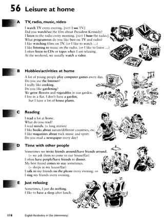 Cambridge   english vocabulary in use - elementary