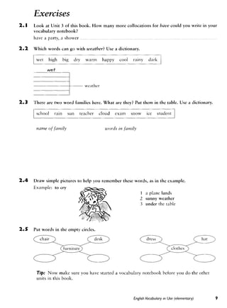 Cambridge   english vocabulary in use - elementary