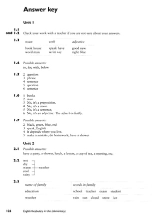 Cambridge   english vocabulary in use - elementary