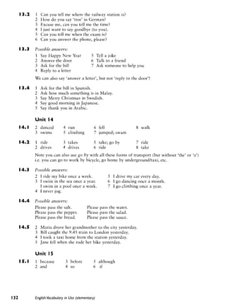 Cambridge   english vocabulary in use - elementary