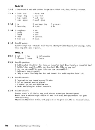 Cambridge   english vocabulary in use - elementary