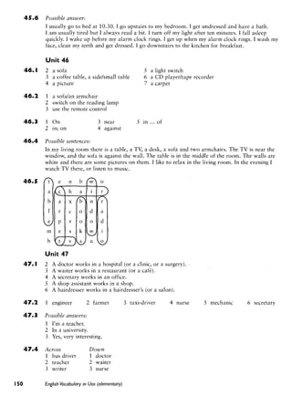 Cambridge   english vocabulary in use - elementary