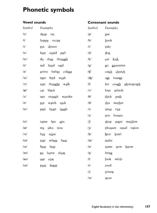 Cambridge   english vocabulary in use - elementary