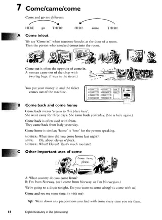 Cambridge   english vocabulary in use - elementary