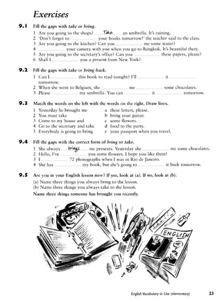 Cambridge   english vocabulary in use - elementary