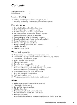 Cambridge   english vocabulary in use - elementary