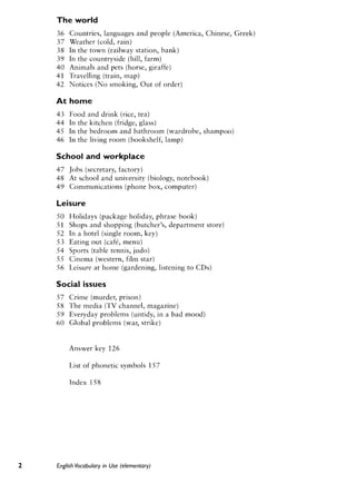 Cambridge   english vocabulary in use - elementary