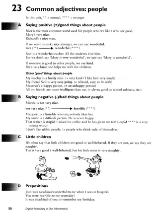 Cambridge   english vocabulary in use - elementary