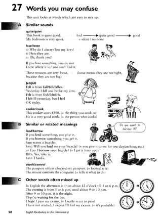 Cambridge   english vocabulary in use - elementary
