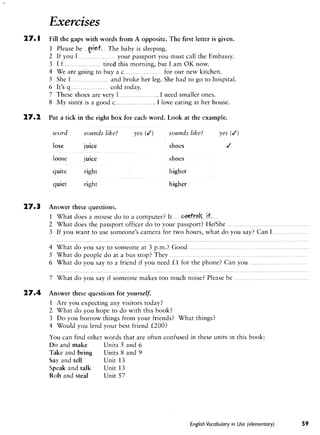 Cambridge   english vocabulary in use - elementary