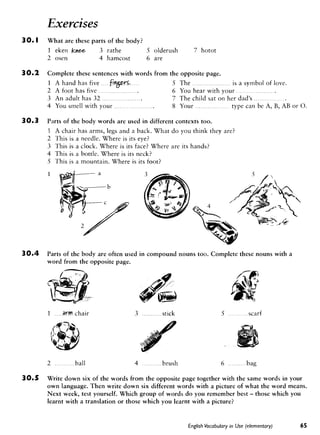 Cambridge   english vocabulary in use - elementary
