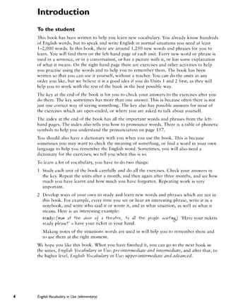 Cambridge   english vocabulary in use - elementary