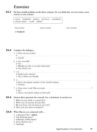 Cambridge   english vocabulary in use - elementary