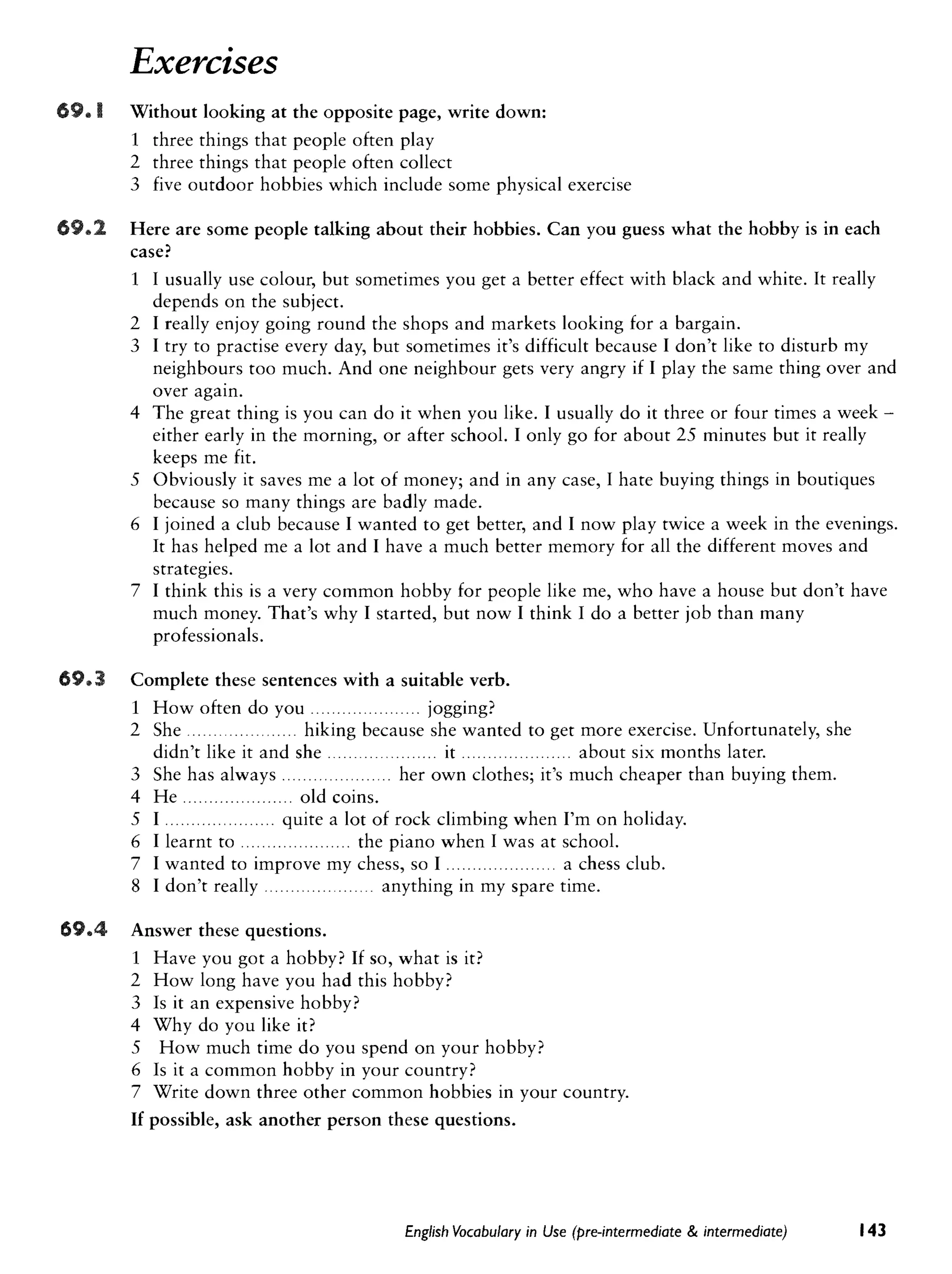 Cambridge   english vocabulary in use - pre-int int